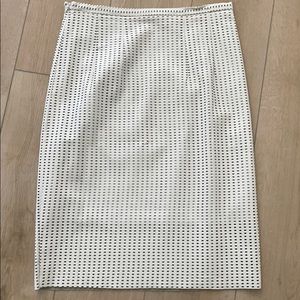 Faux Leather Pencil Skirt.